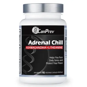 CanPrev Adrenal Chill for Men, Helps Reduce Stress, Increases Endurance and Strength, Boosts Testosterone and Libido, 90 Vegetable Capsules