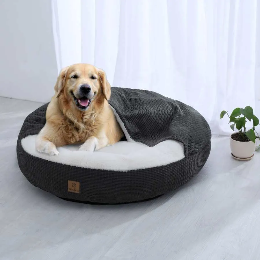 Charlies Hooded Snuggle Pet Nest