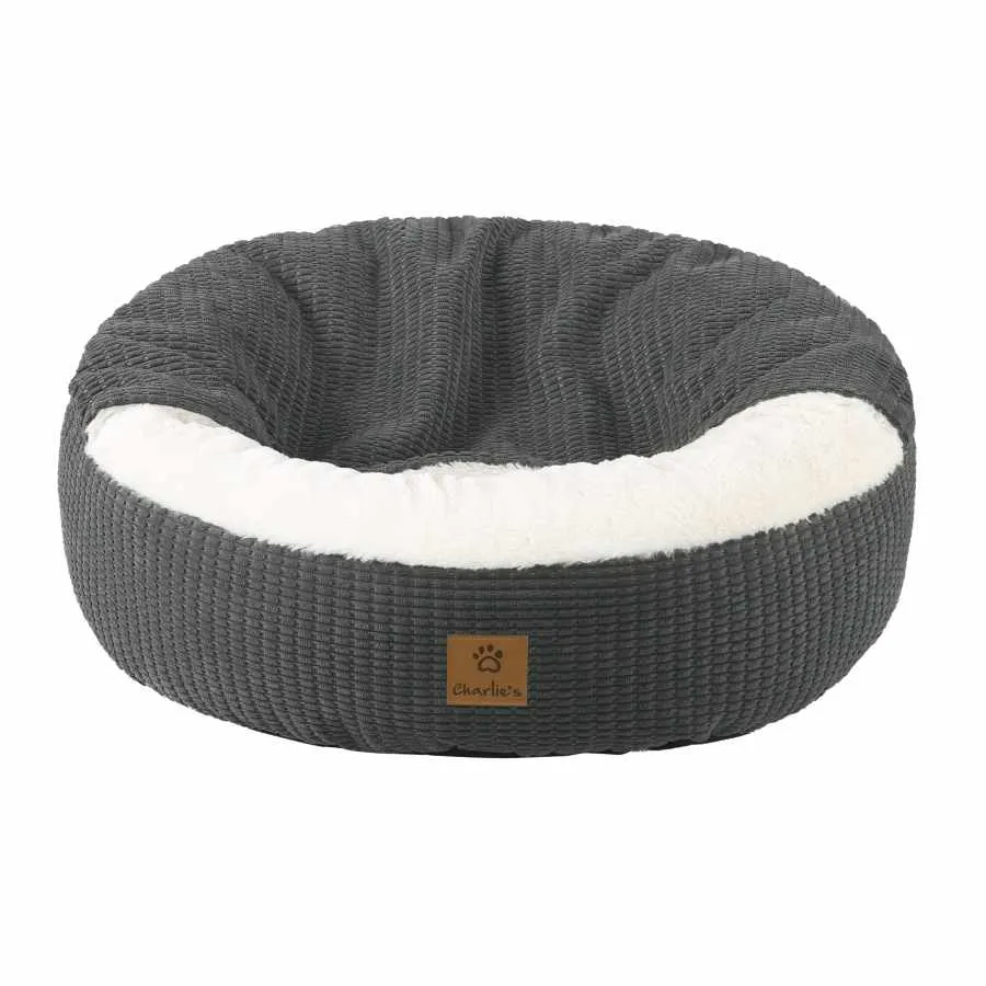Charlies Hooded Snuggle Pet Nest