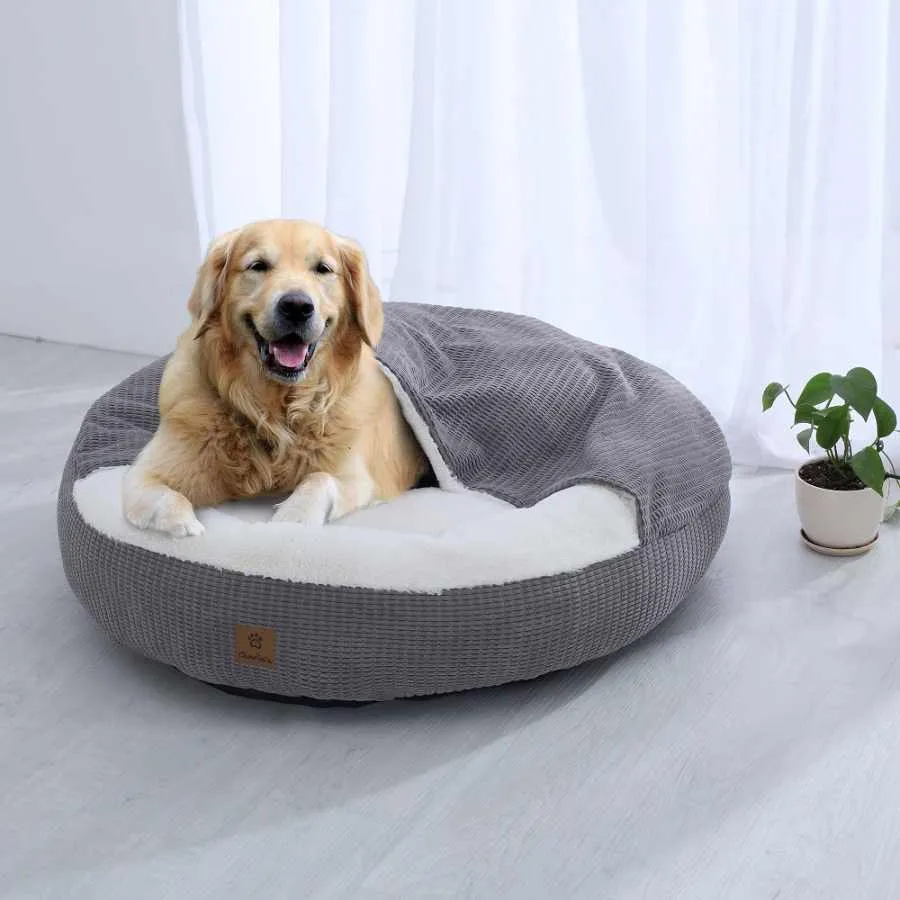 Charlies Hooded Snuggle Pet Nest