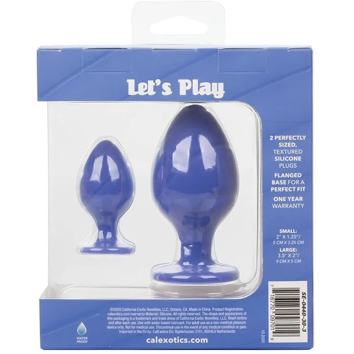 Cheeky Textured Butt Plug Kit