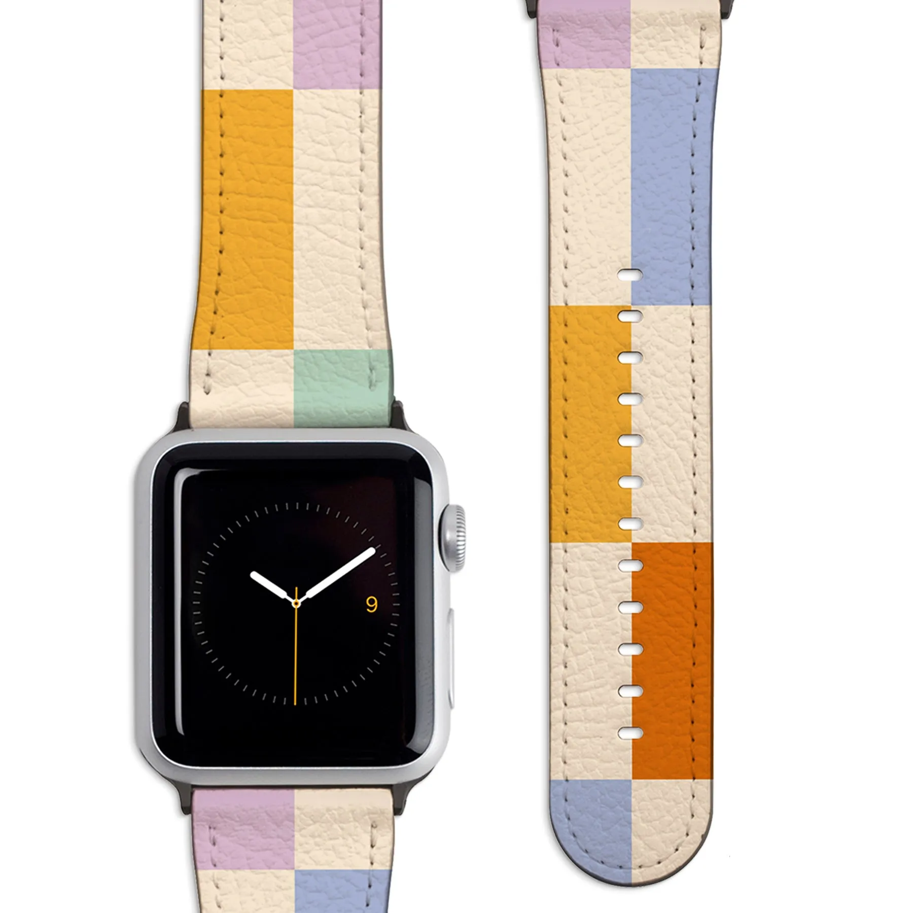 Colourful Checkers Apple Watch Strap