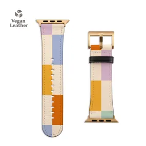 Colourful Checkers Apple Watch Strap