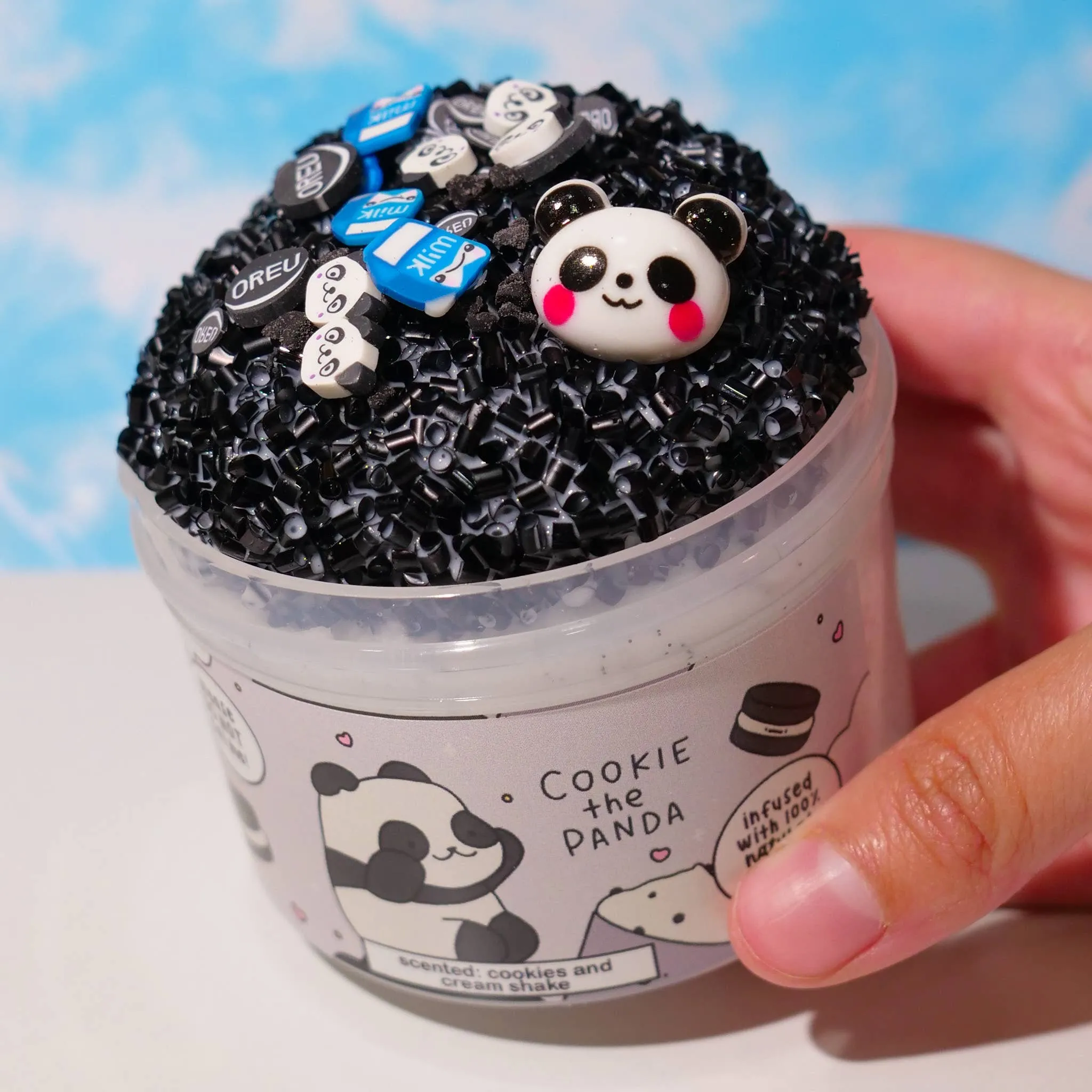 Cookie the Panda Slime / Slime Toy