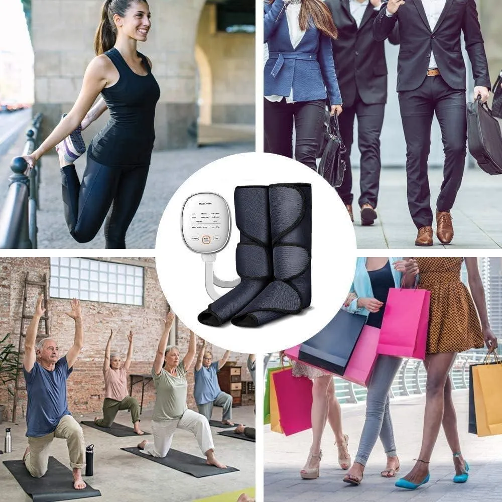 COOLBABY® Leg Air Compression Massager: Relaxation and Revitalization in 6 Modes