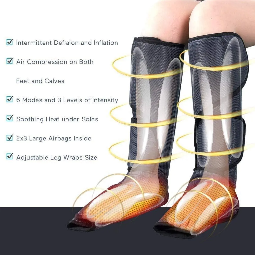 COOLBABY® Leg Air Compression Massager: Relaxation and Revitalization in 6 Modes