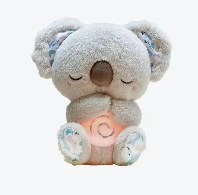 Cross-border New Breathing Lamb Baby Sleeping Soothing Sleep Music Plush Toy lamb plush toy