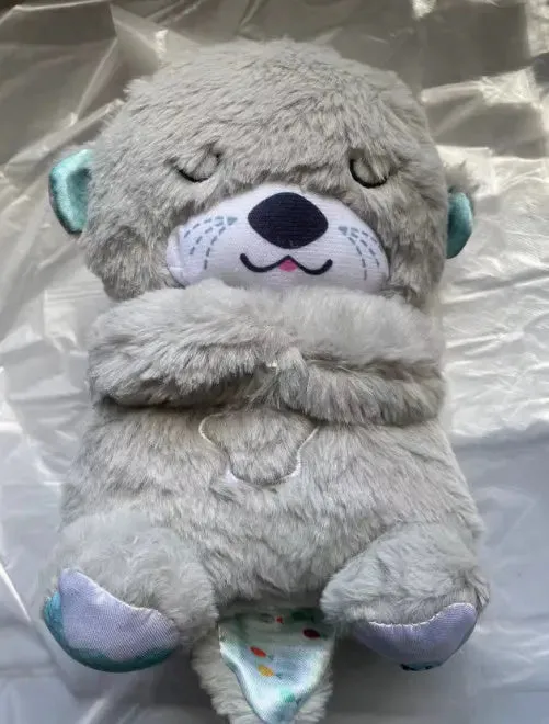 Cross-border New Breathing Lamb Baby Sleeping Soothing Sleep Music Plush Toy lamb plush toy
