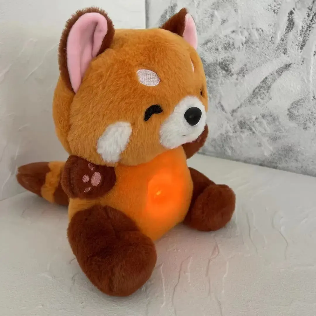 Cross-border New Breathing Lamb Baby Sleeping Soothing Sleep Music Plush Toy lamb plush toy