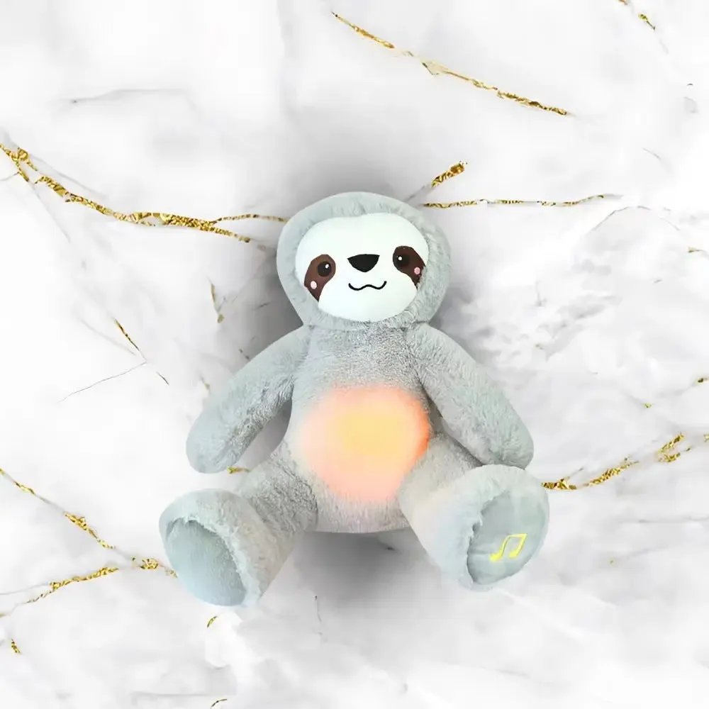 Cross-border New Breathing Lamb Baby Sleeping Soothing Sleep Music Plush Toy lamb plush toy