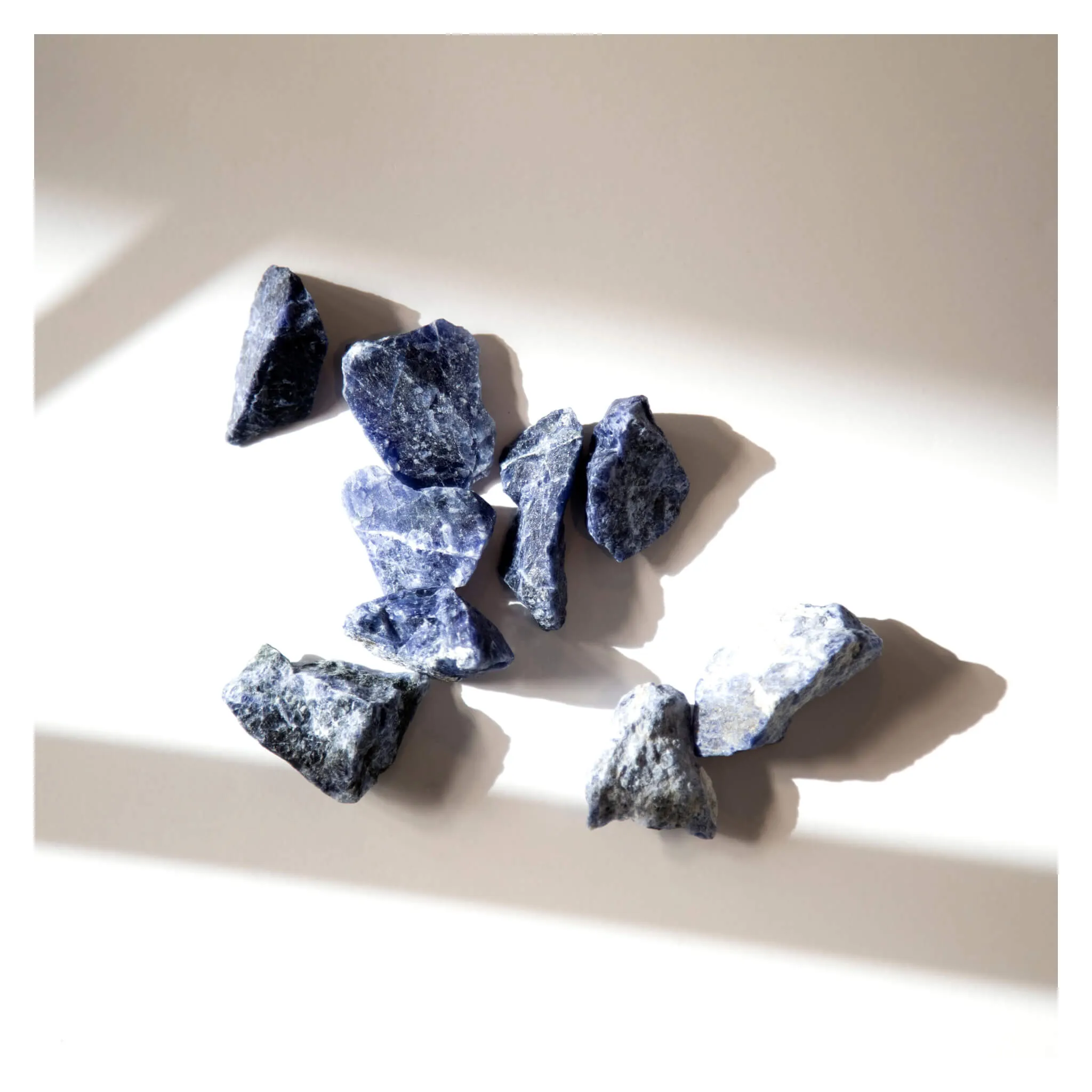 Crystal Contour Gua Sha Blue Sodalite