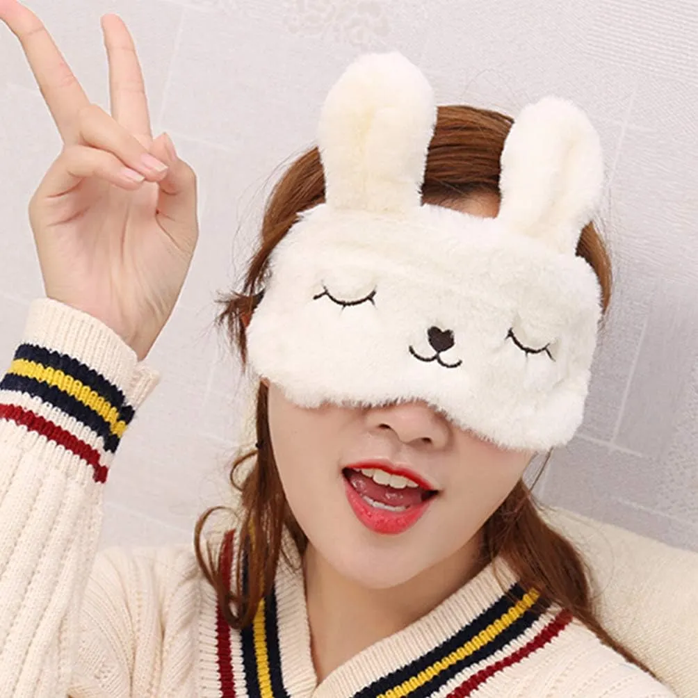 Cute Fluffy Sleep Mask 727006
