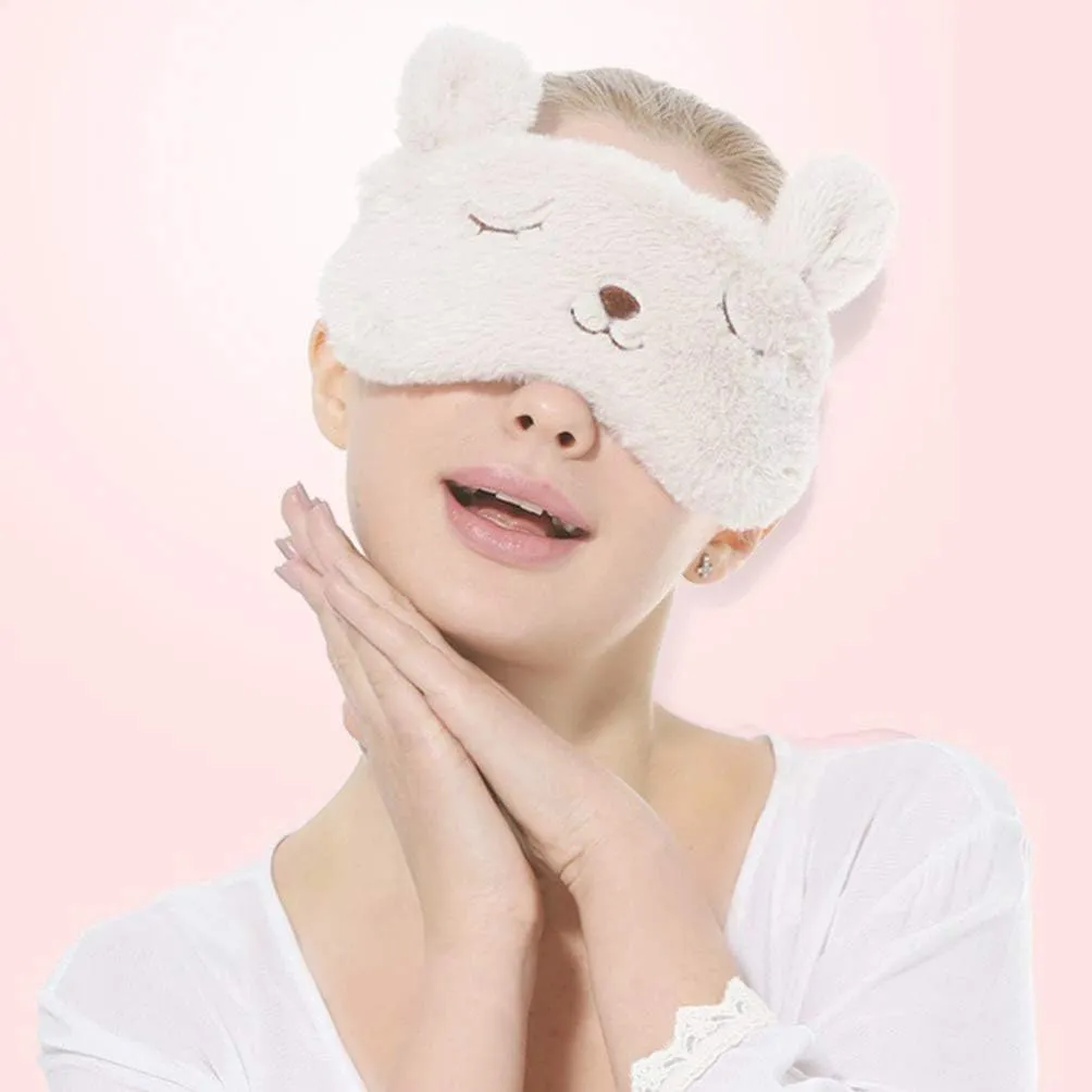 Cute Fluffy Sleep Mask 727006