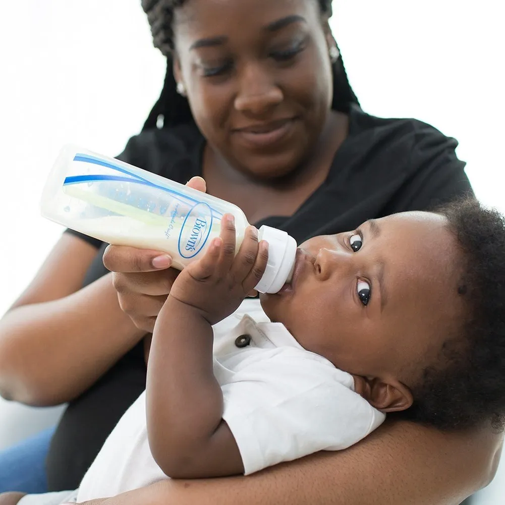 Dr. Brown's Natural Flow Anti-Colic Options  Narrow Baby Bottle Newborn Gift Set