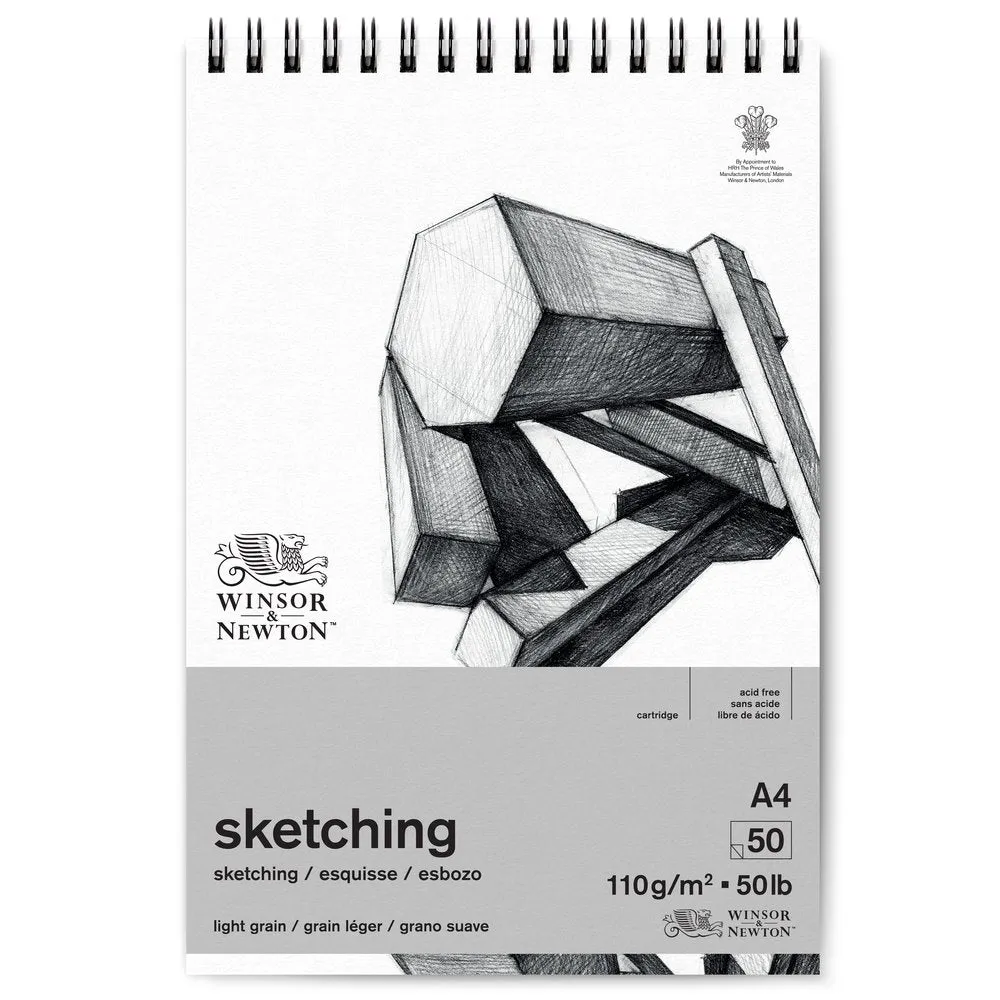 Drawing & Sketching Paper - Spiral-Bound - 110gsm/50lb