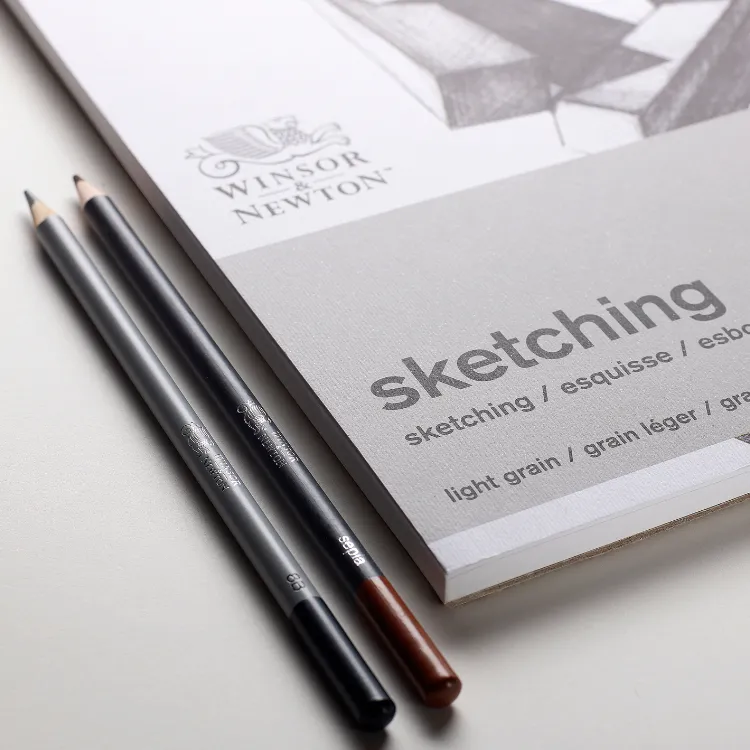 Drawing & Sketching Paper - Spiral-Bound - 110gsm/50lb