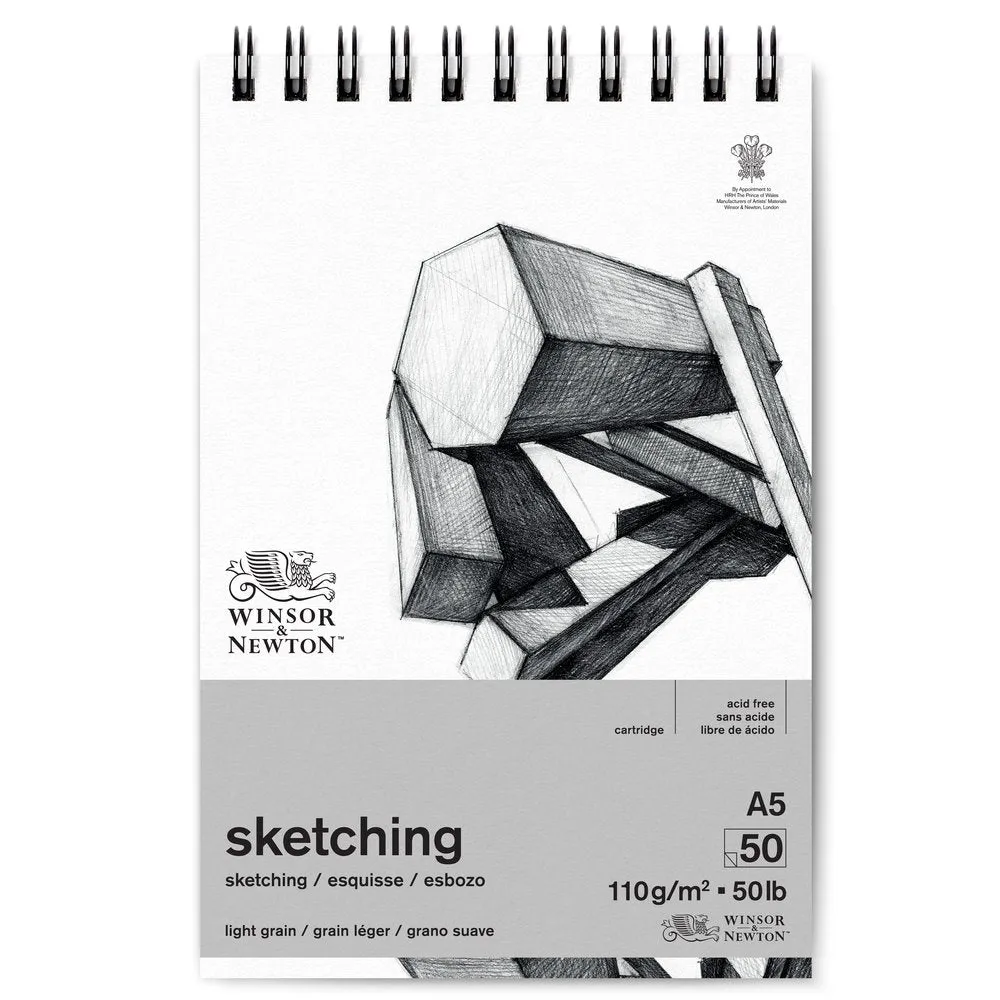 Drawing & Sketching Paper - Spiral-Bound - 110gsm/50lb