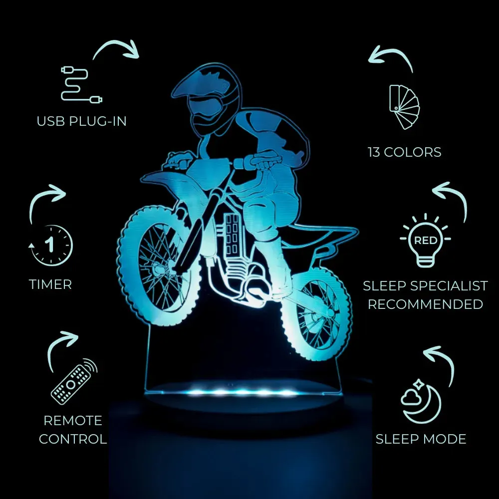Duski Night Light Motorbike