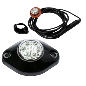 ECO 9014A ECCO Concealed LED Warning Light (1.5", Amber, 1" Hole or Surface)