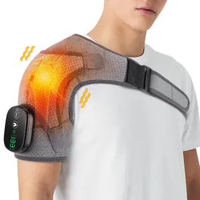 Electric Shoulder Pad For Middle-aged And Elderly Neck And Shoulder Joint Strain Heating Vibration Massage Pad
