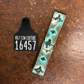 Embossed Leather Apple Watch Band - Large #16457