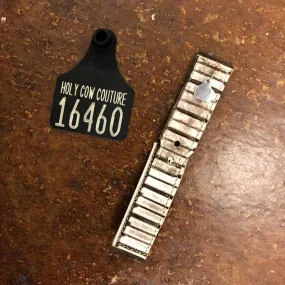 Embossed Leather Apple Watch Band - Large #16460