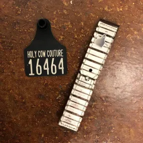 Embossed Leather Apple Watch Band - Large #16464