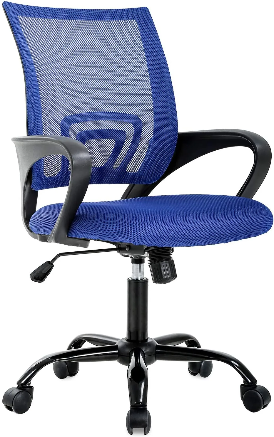 Ergonomic Mesh Computer Desk Chair| Lumbar Support and Adjustable Stool Rolling Swivel