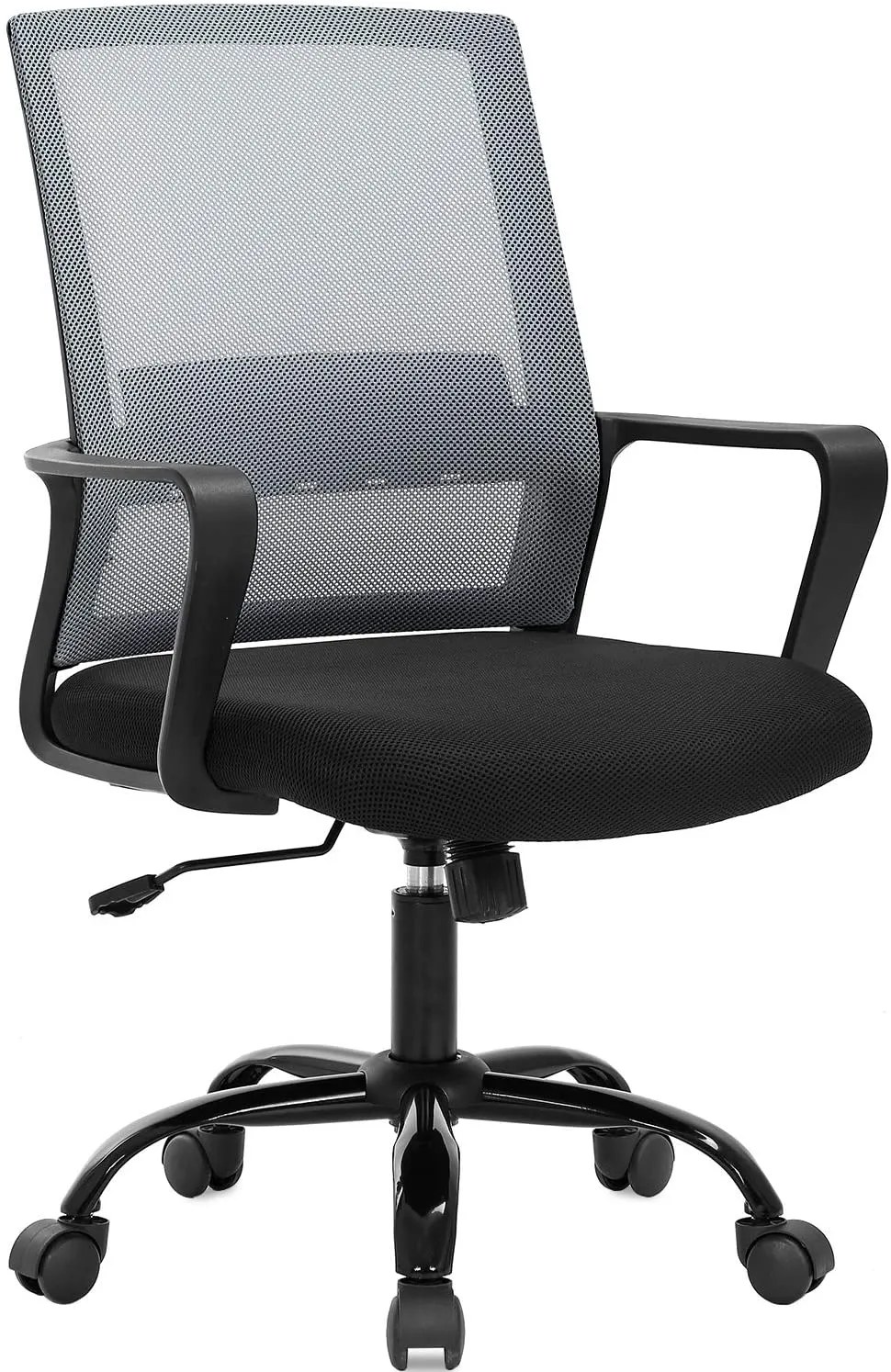 Ergonomic Swivel Rolling Home Office Mesh Chair with Lumbar Support