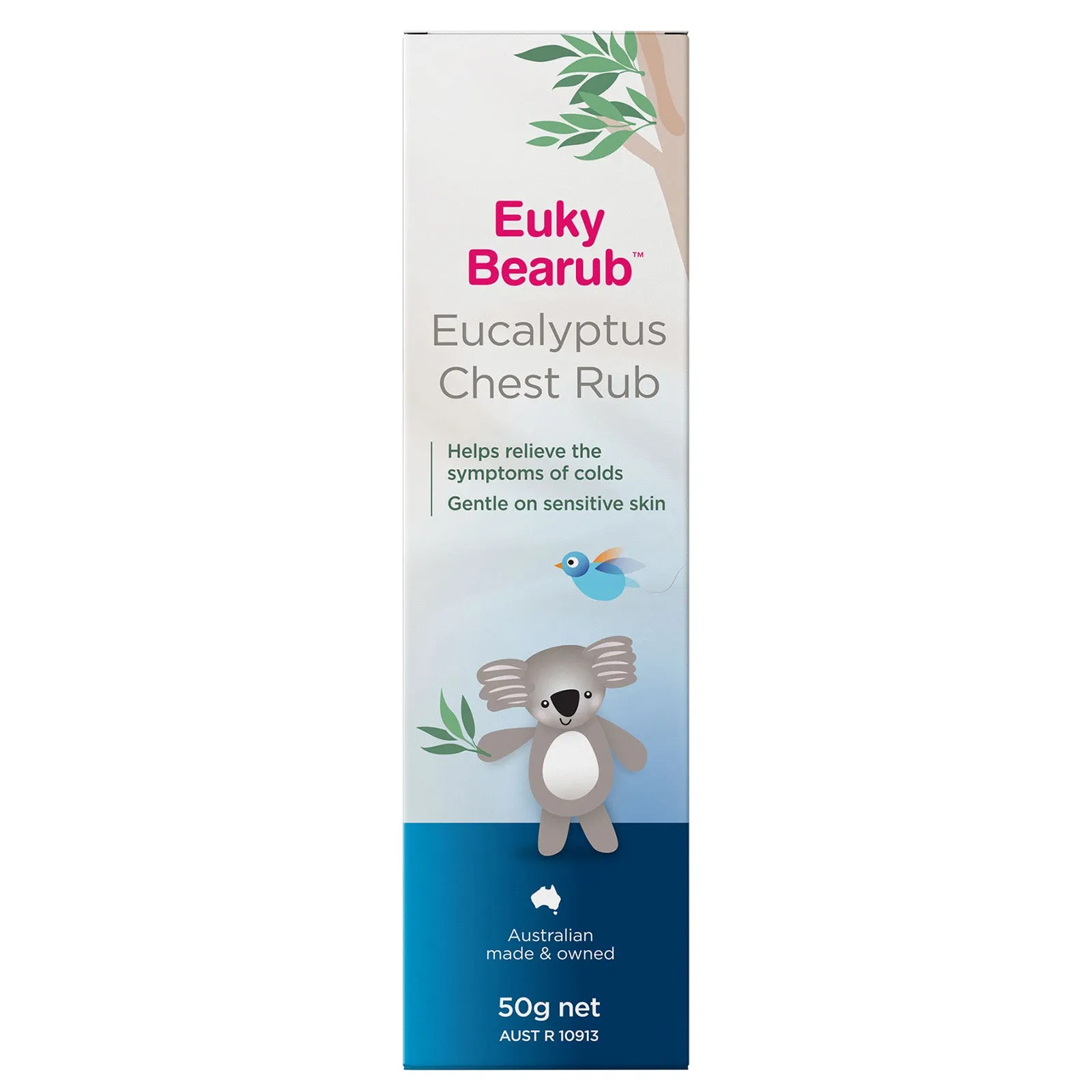 Euky Bearub Eucalyptus Chest Rub 50g (Pack of 4)