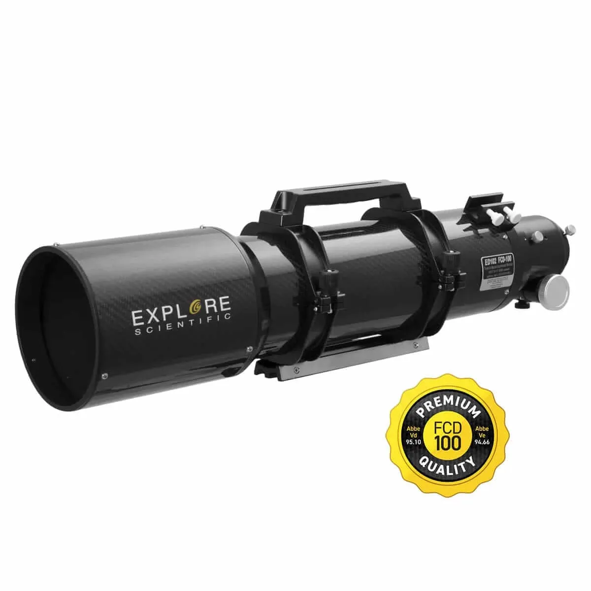 Explore Scientific ED102 102mm f/7 FCD100 Triplet Telescope in Carbon Fiber