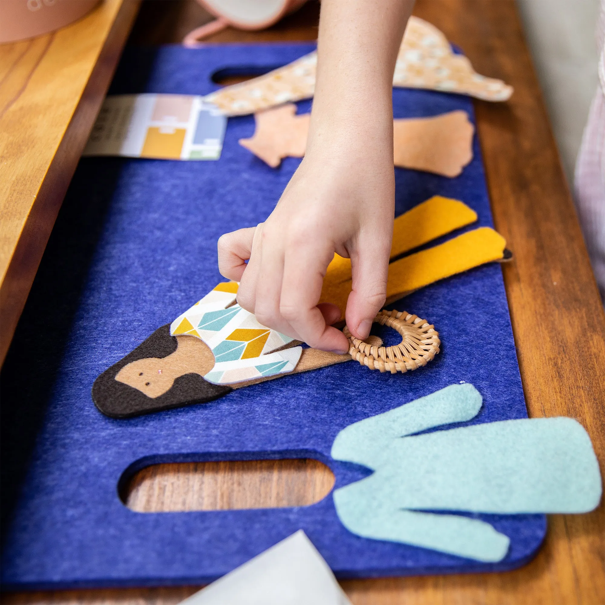 felt doll deluxe set
