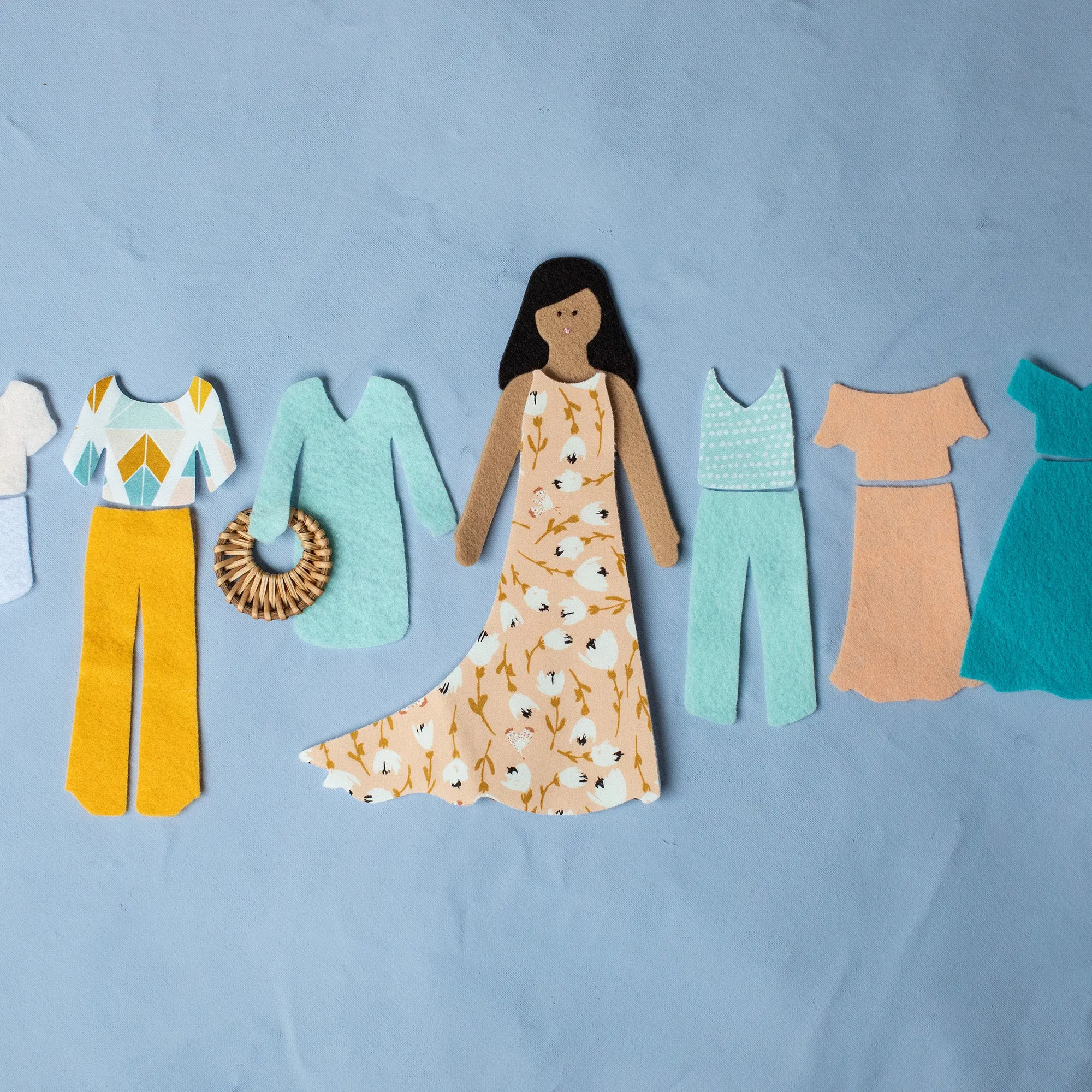 felt doll deluxe set