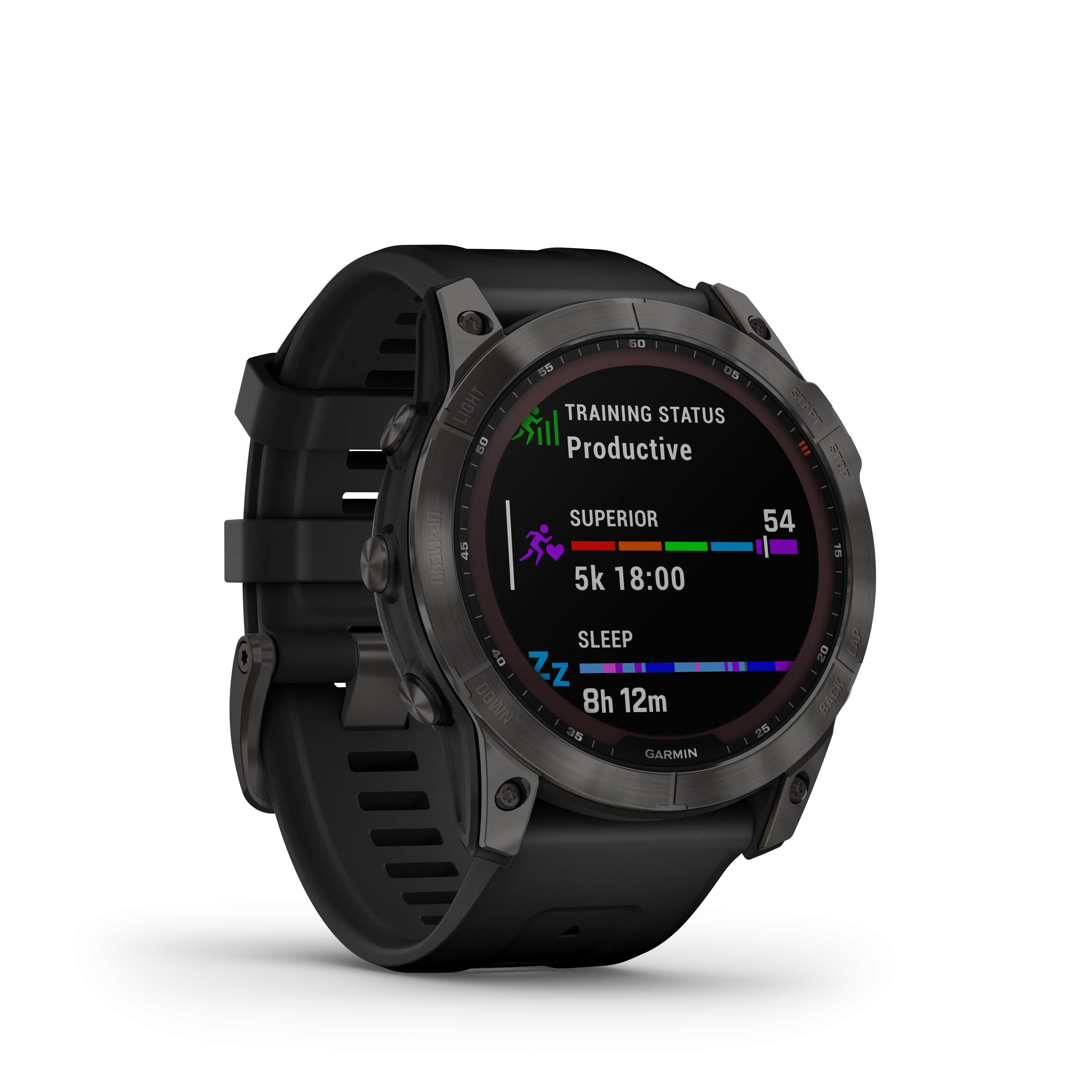 Fenix 7X Solar Smart Watch - Grey/Black - 010-02541-11
