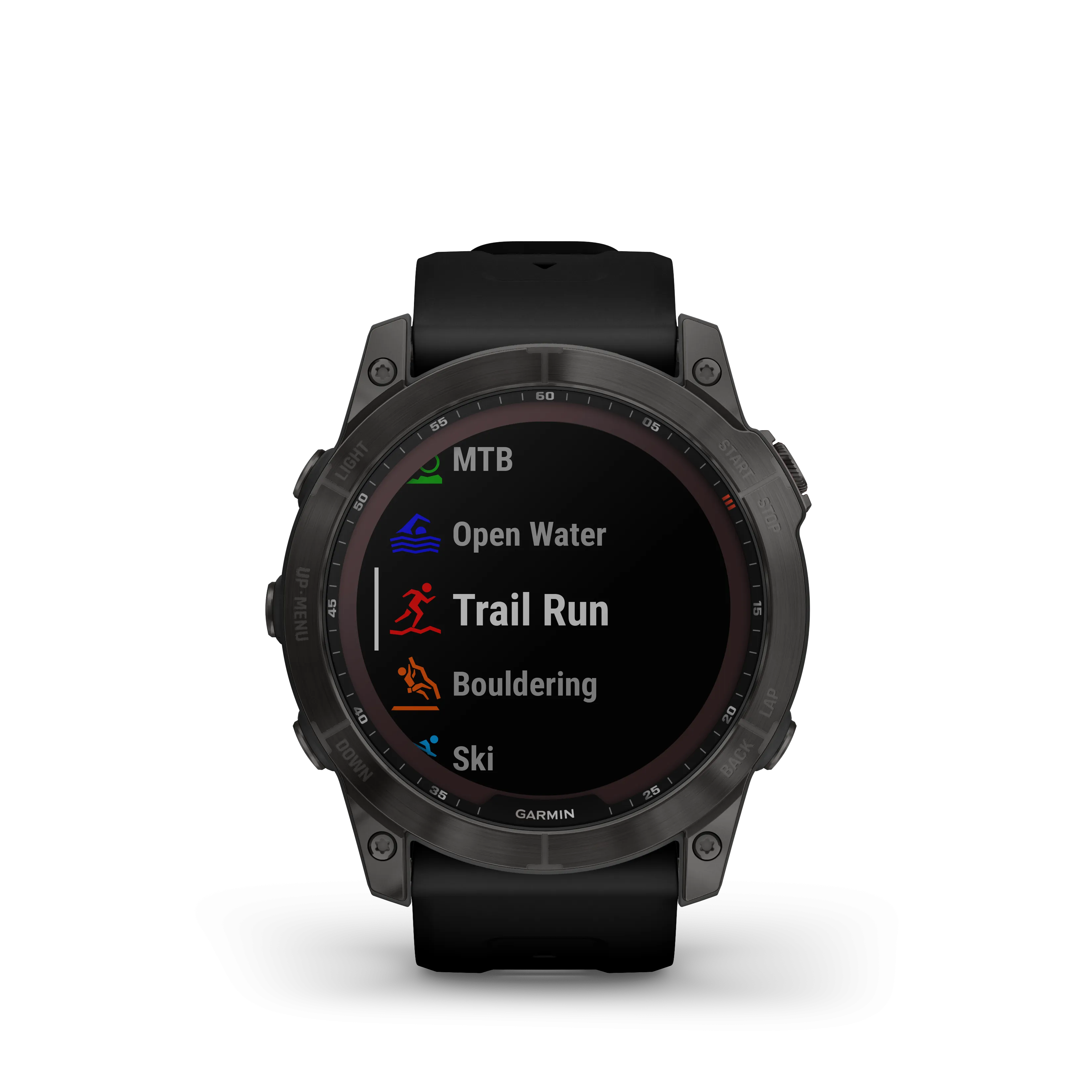 Fenix 7X Solar Smart Watch - Grey/Black - 010-02541-11