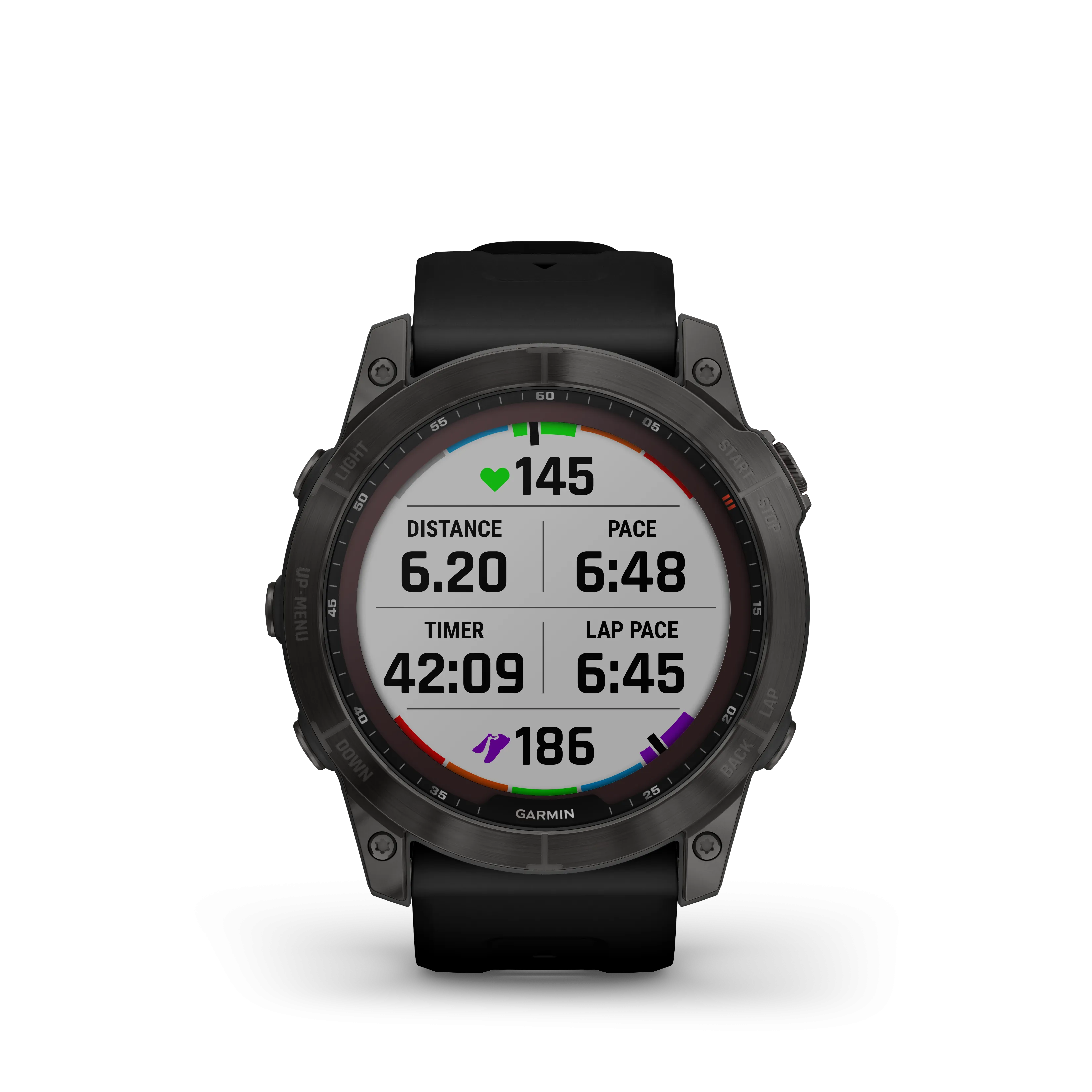 Fenix 7X Solar Smart Watch - Grey/Black - 010-02541-11