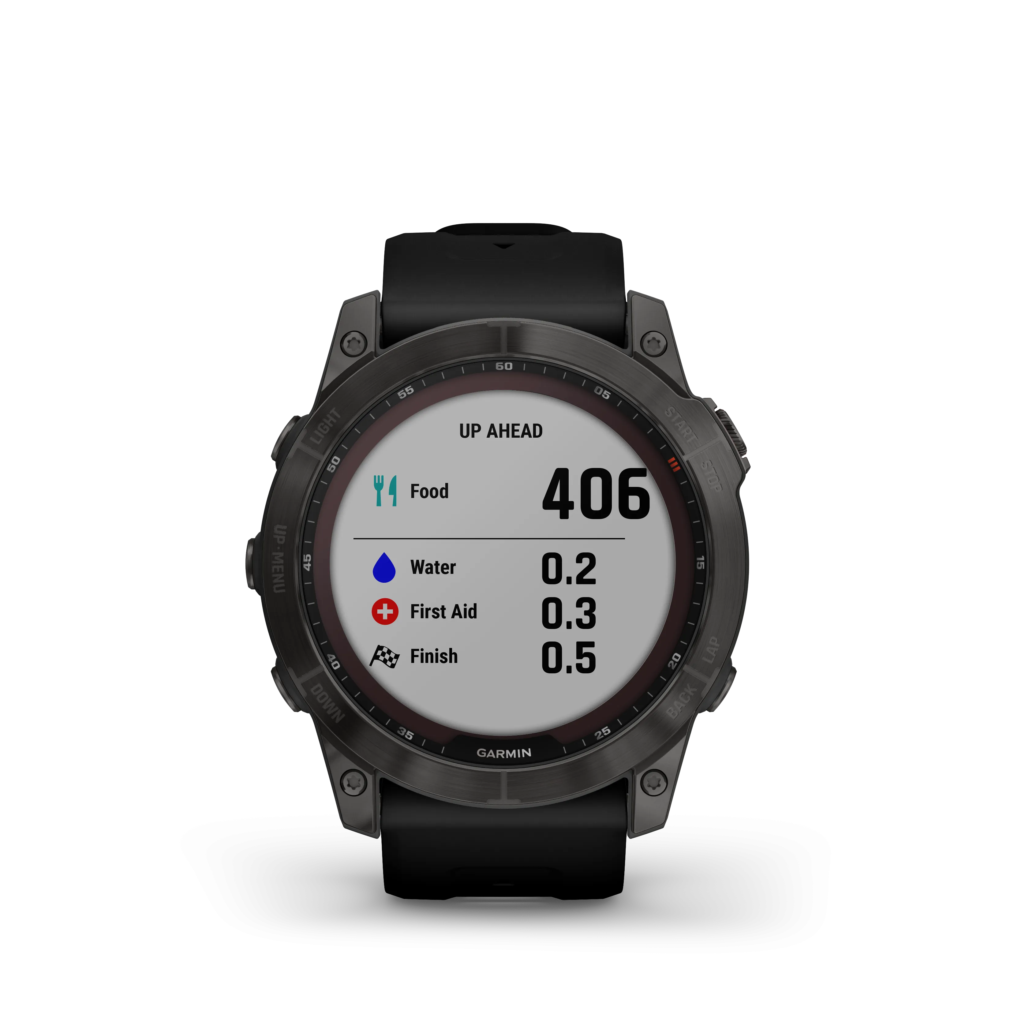 Fenix 7X Solar Smart Watch - Grey/Black - 010-02541-11