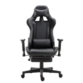 FOOTREST SERIES/ 9026 GAMING CHAIR (BLACK)