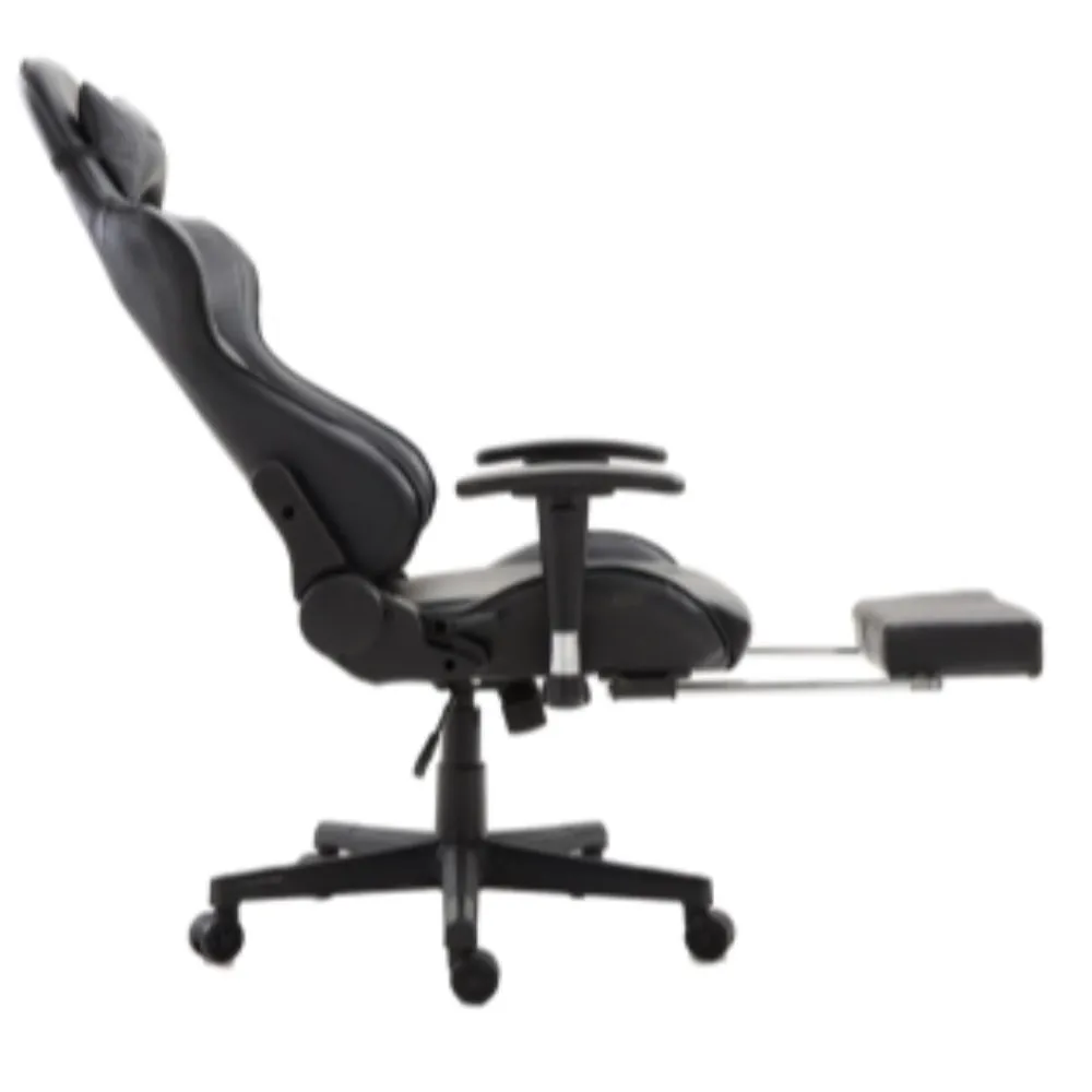 FOOTREST SERIES/ 9026 GAMING CHAIR (BLACK)