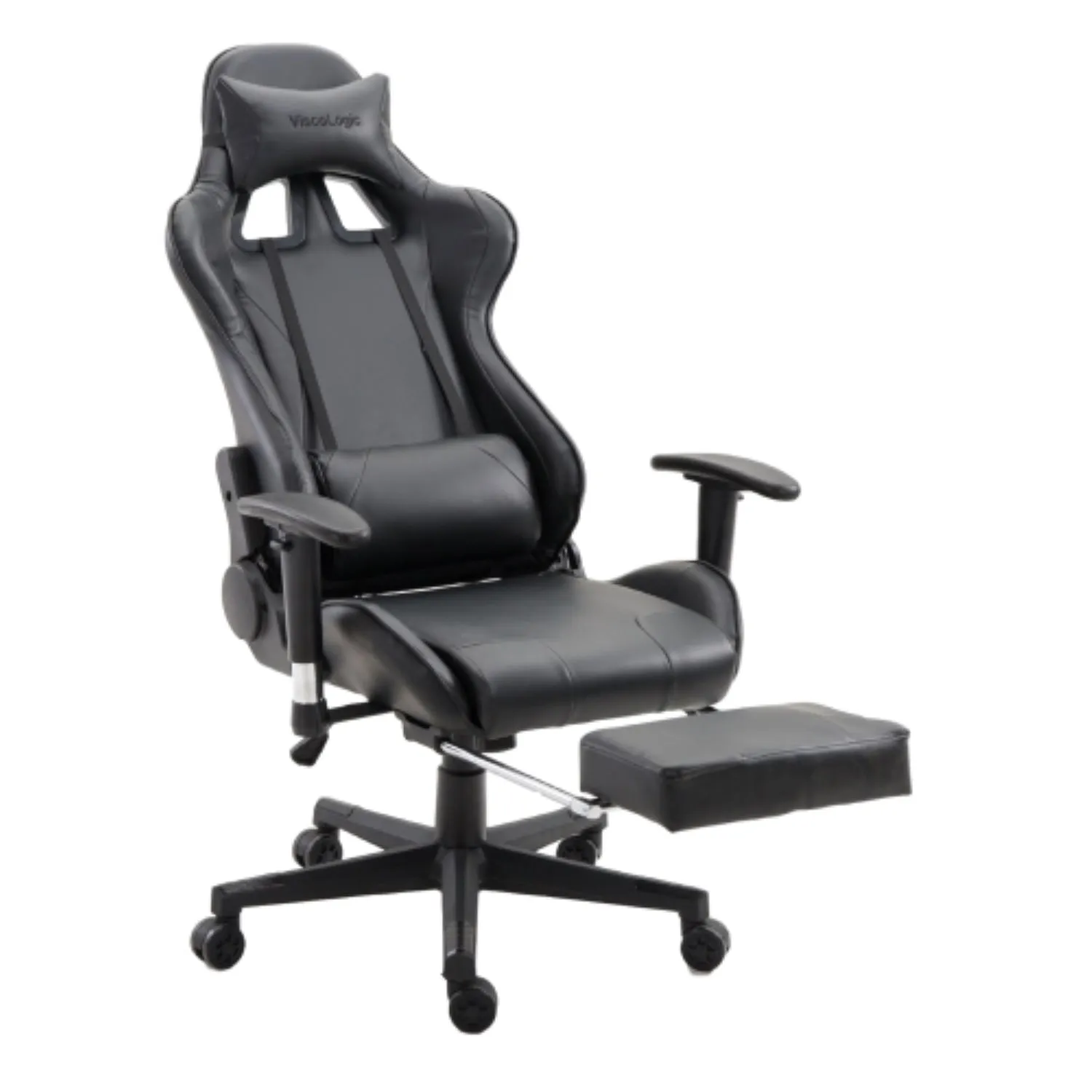 FOOTREST SERIES/ 9026 GAMING CHAIR (BLACK)