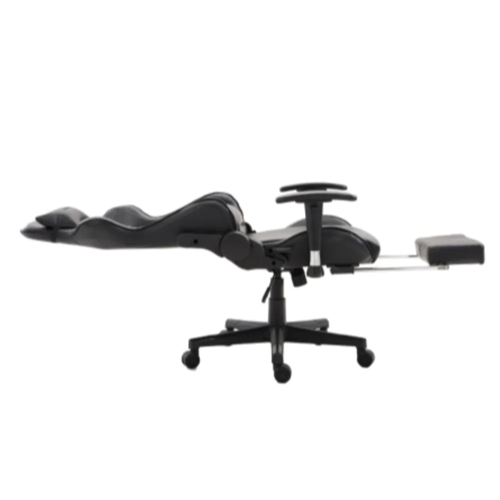 FOOTREST SERIES/ 9026 GAMING CHAIR (BLACK)