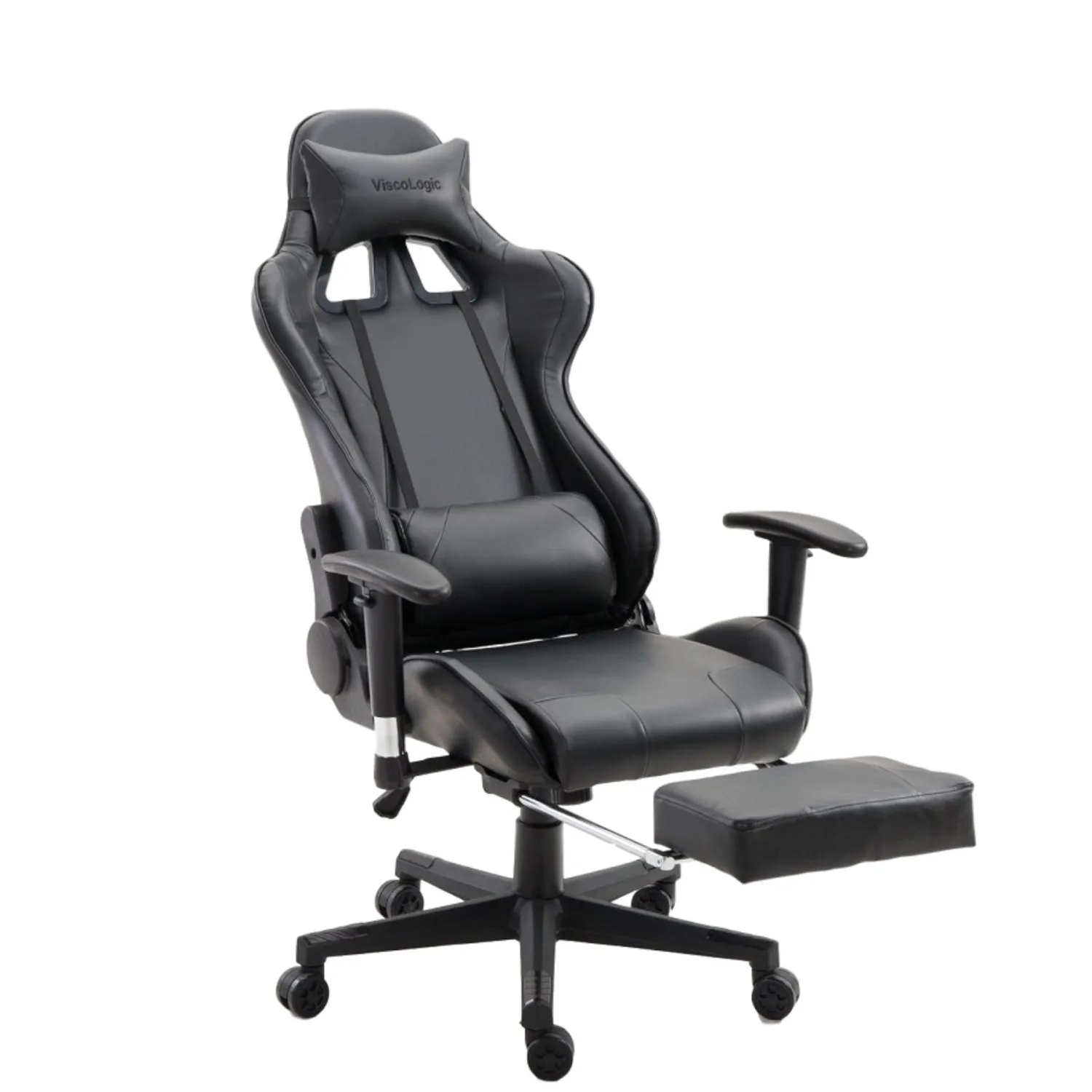 FOOTREST SERIES/ 9026 GAMING CHAIR (BLACK)