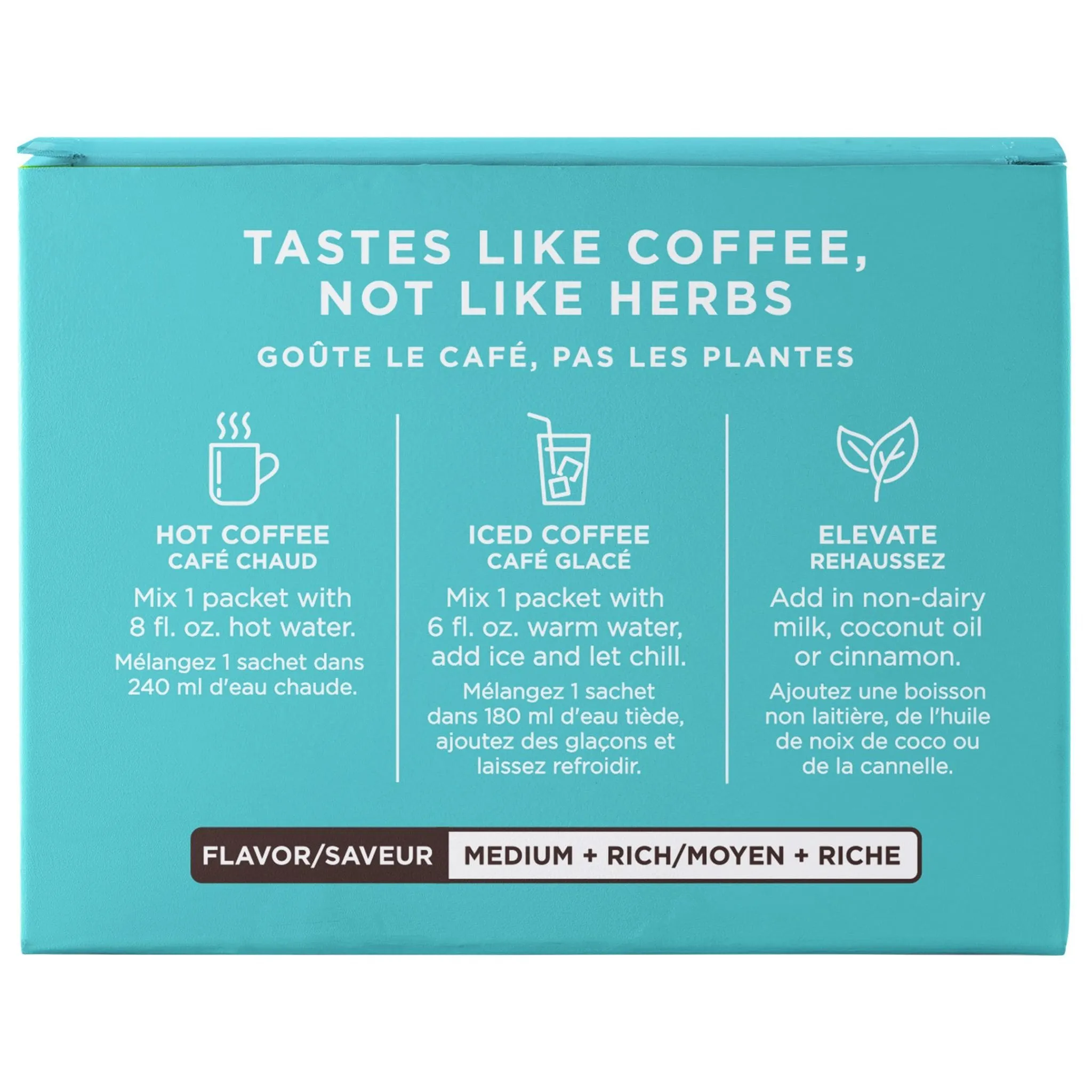 Four Sigmatic Adaptogen Coffee Mix with Ashwagandha, 10x2.5g Sachets