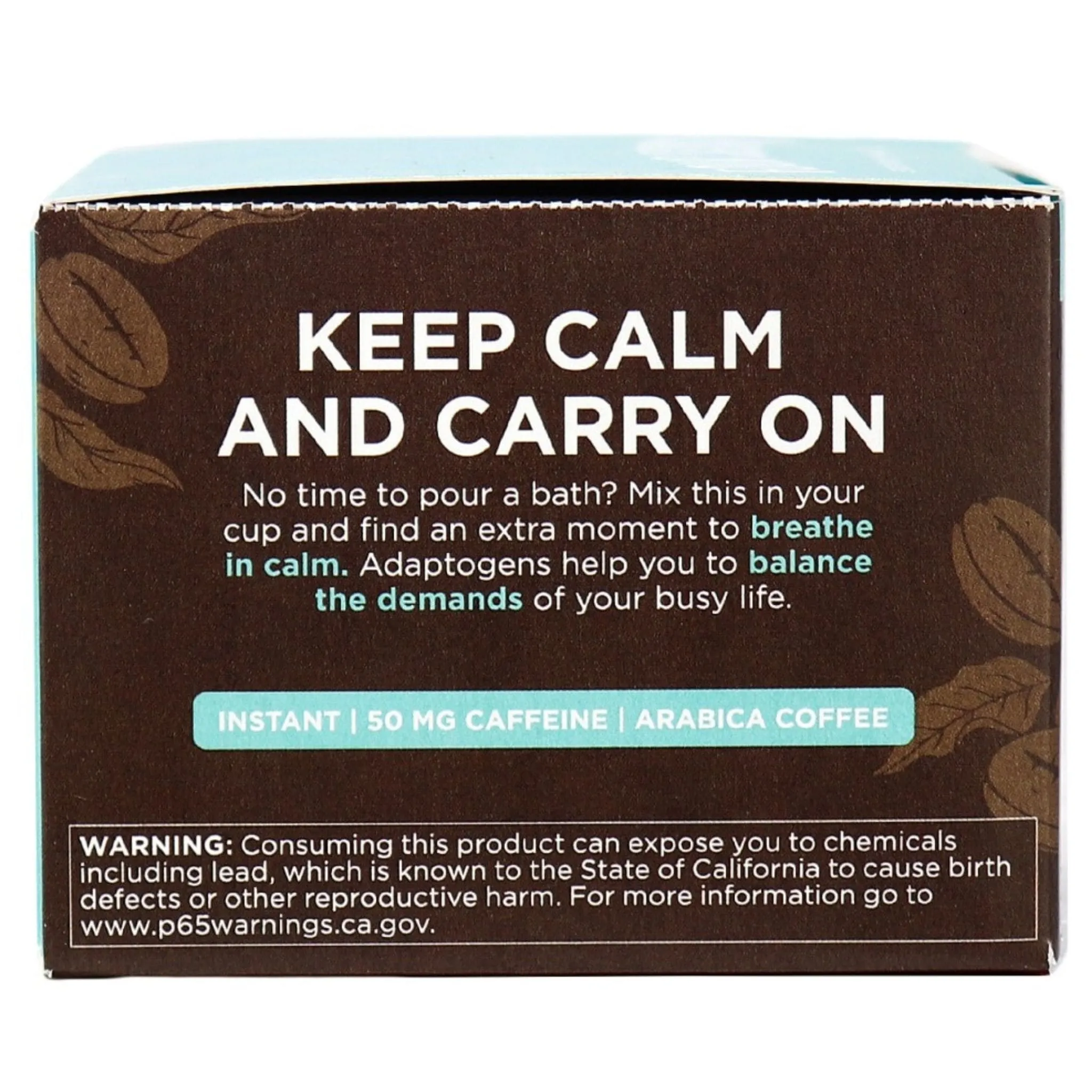 Four Sigmatic Adaptogen Coffee Mix with Ashwagandha, 10x2.5g Sachets