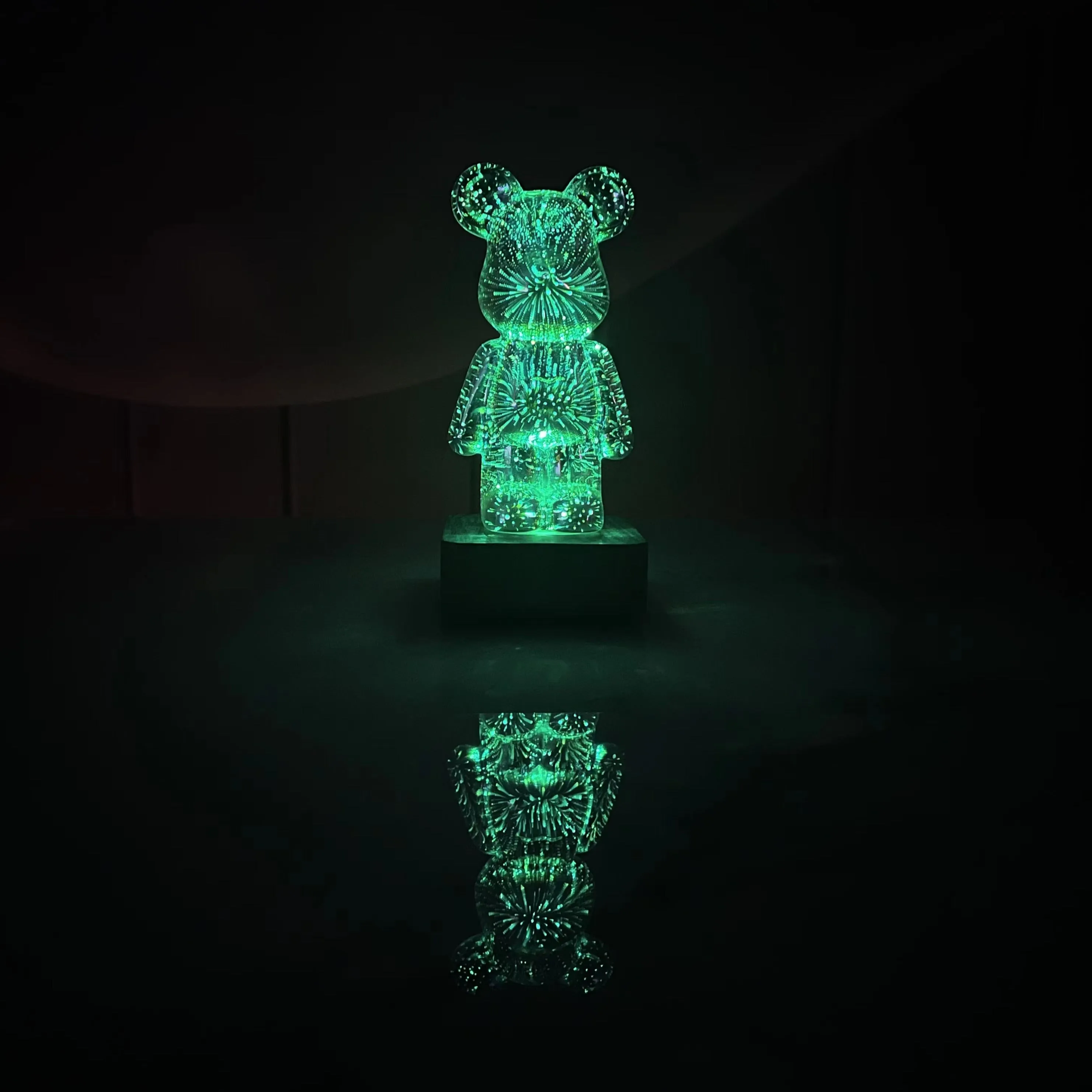 Galaxy Fireworks Standing Bear Night Light | NEW