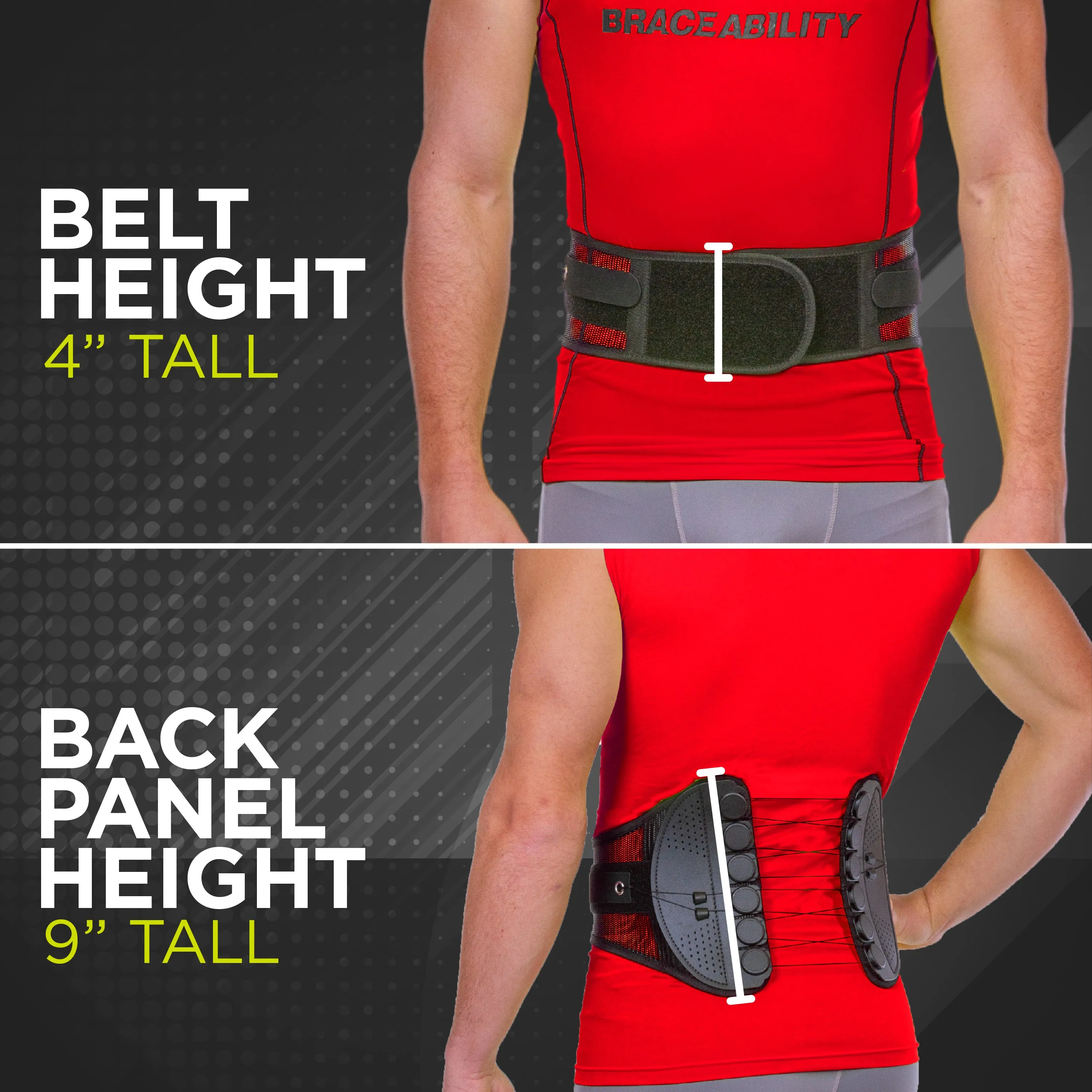 Golf Back Brace for Tennis & Golfing Low Back Pain