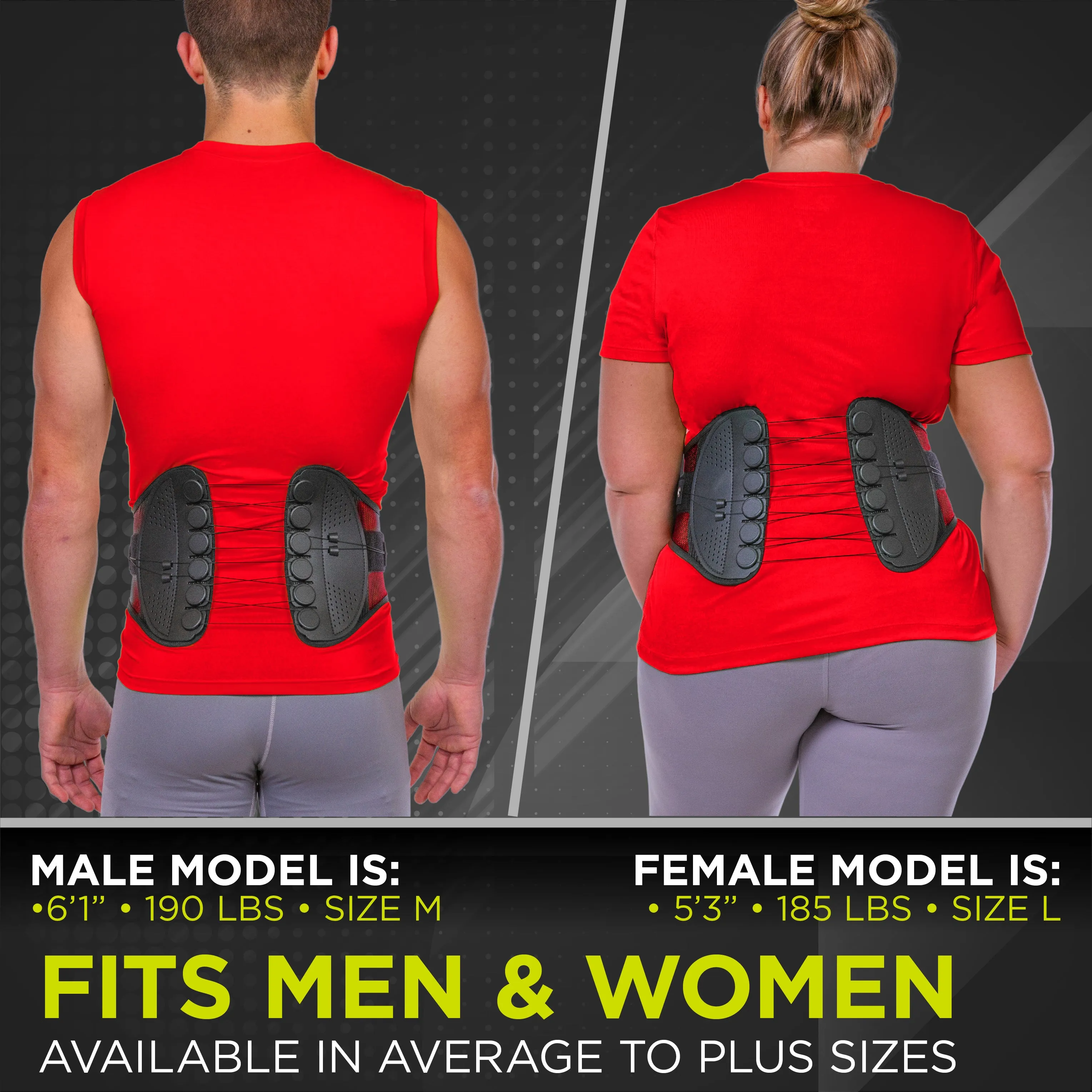 Golf Back Brace for Tennis & Golfing Low Back Pain