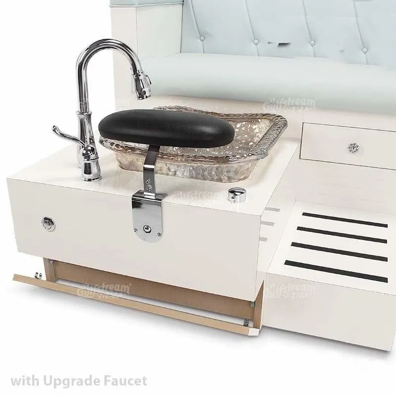 Gulfstream Vienna Triple Pedicure Chair Bench