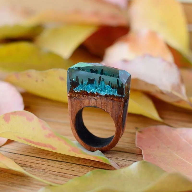 Handmade Magic Resin Rings