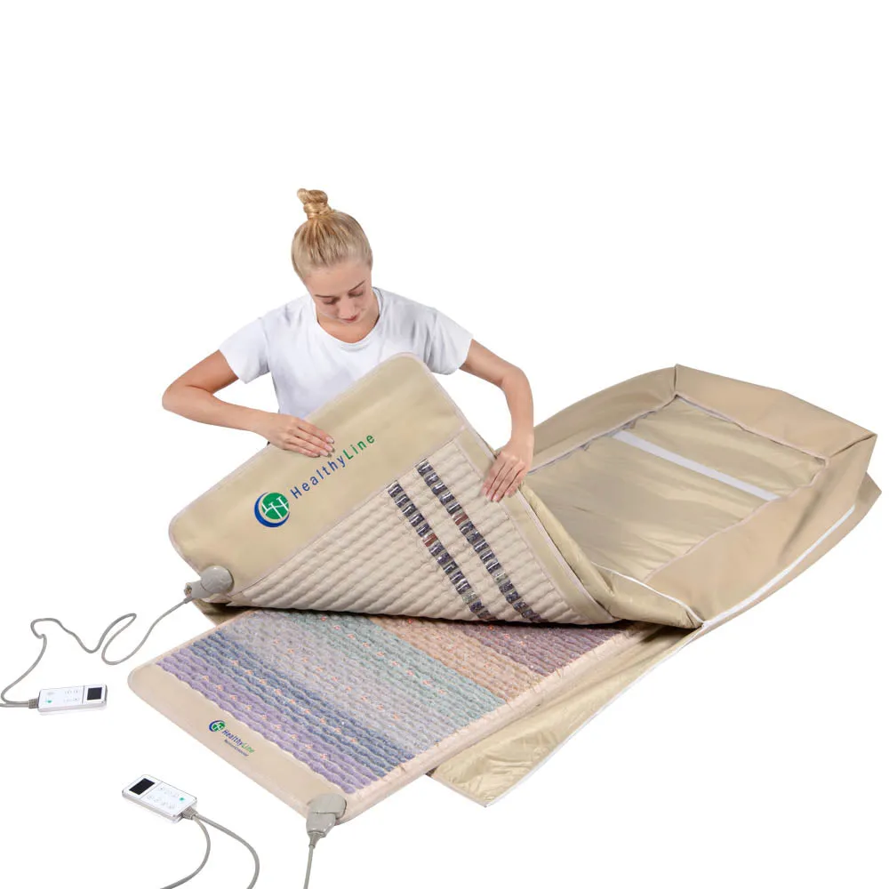 HealthyLine Rainbow Chakra 360 Wrap Set Mat 7428 - Photon PEMF InfraMat Pro®